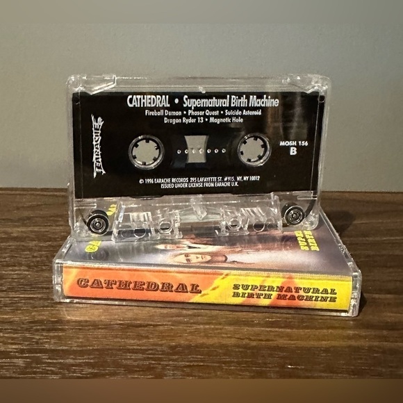 Cathedral - Supernatural Birth Machine - Cassette - Picture 2 of 3
